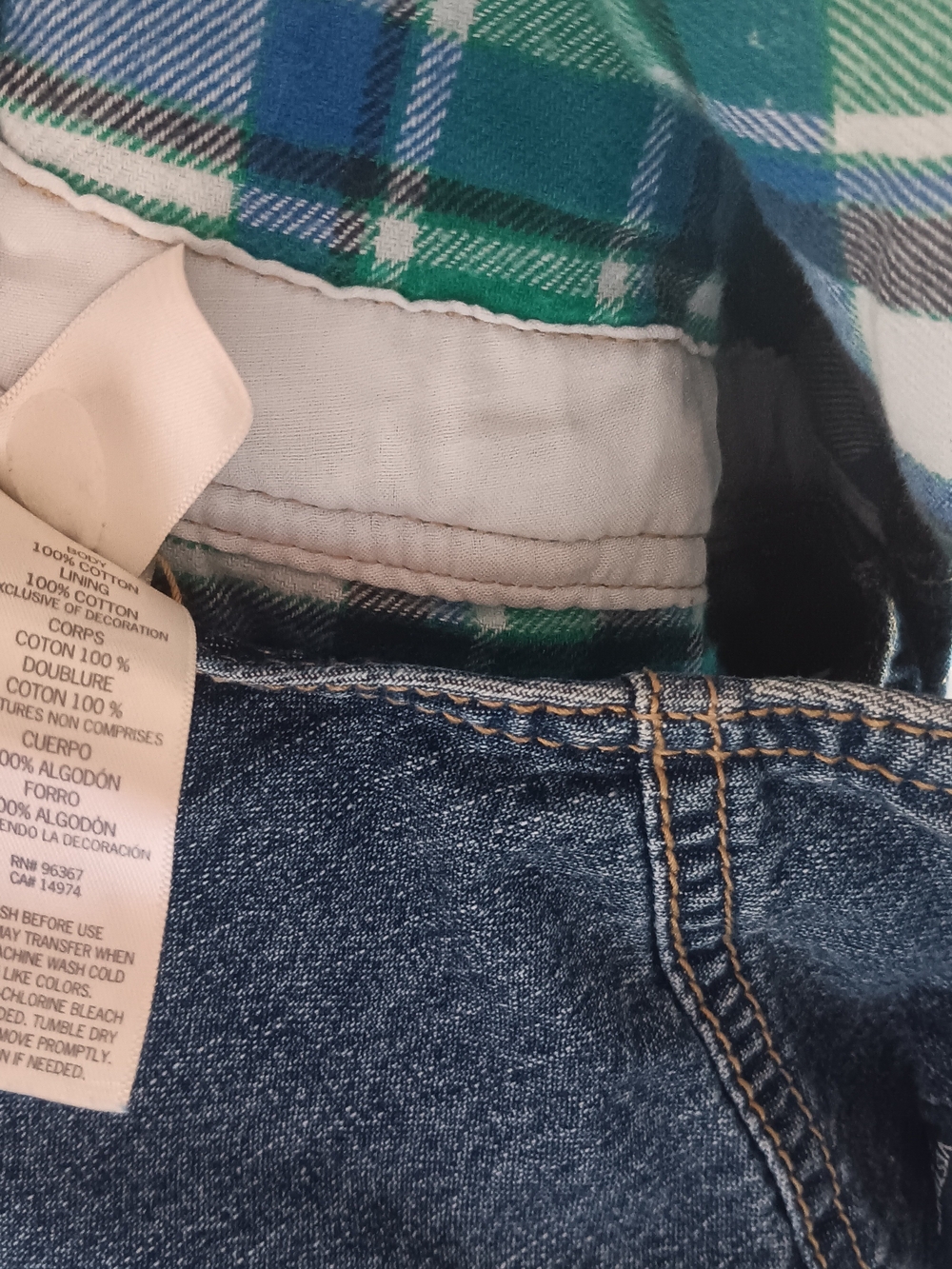 OshKosh B'gosh Dark Blue Denim Overalls - Picture 5 of 5